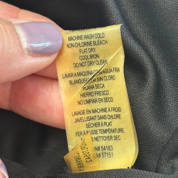 Vince Camuto Gold Sequin Cowl Neck Sleeveless Cocktail Sheath Dress - Size 12 - Picture 10 of 11